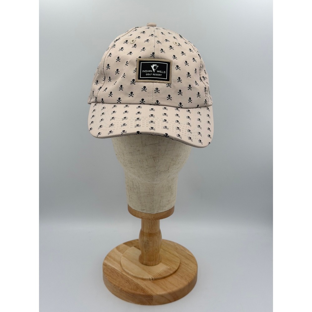 Imperial Indian Wells Golf Resort Hat Skull Print X210R Strapback OSFM